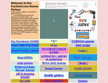Tablet Screenshot of funjoint.com